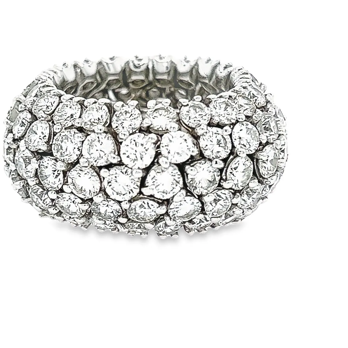 11.37CT Flexible Diamond Ring