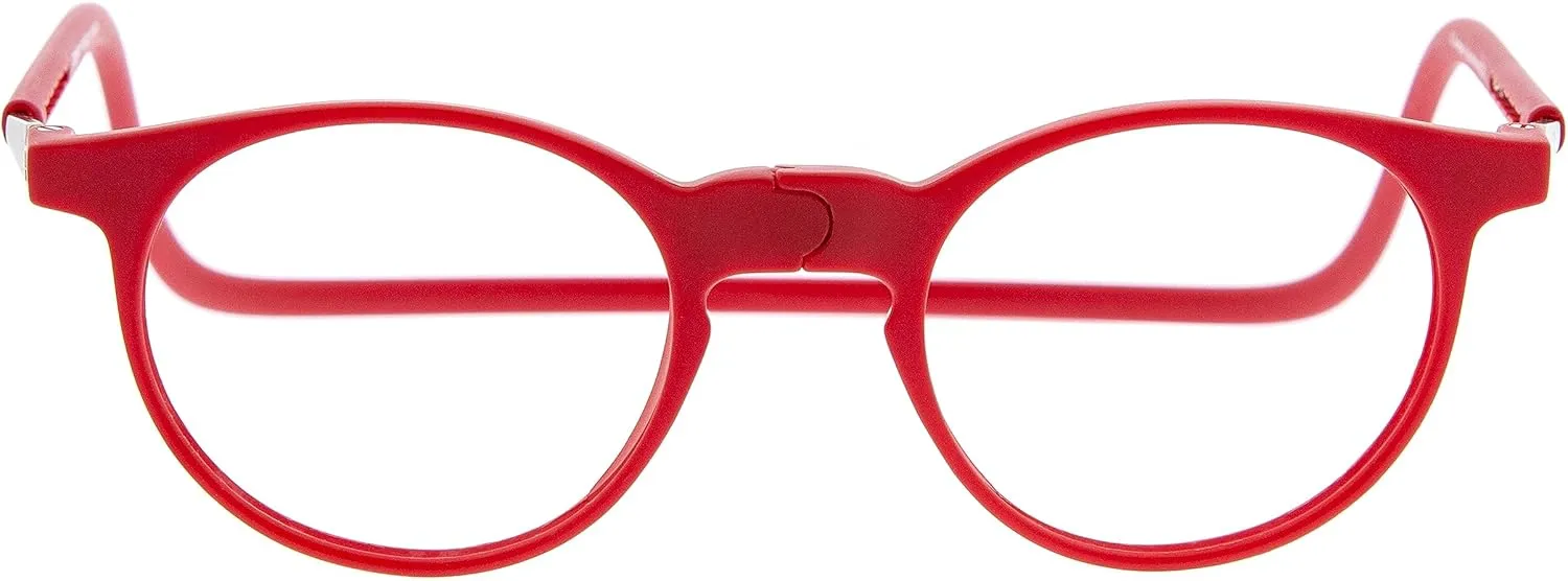 Blue Light Blocking Magnetic Reading Glasses for Men and Women. Rubber Touch Flexible Temples and Anti Glare Lenses.