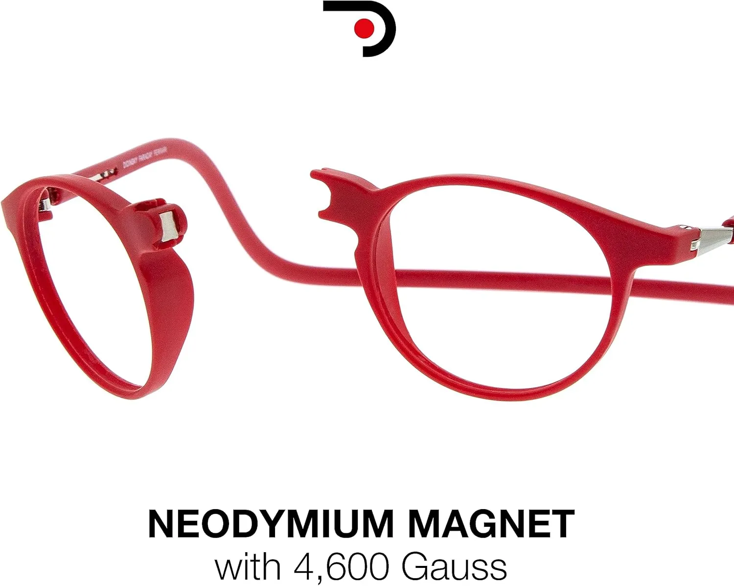Blue Light Blocking Magnetic Reading Glasses for Men and Women. Rubber Touch Flexible Temples and Anti Glare Lenses.