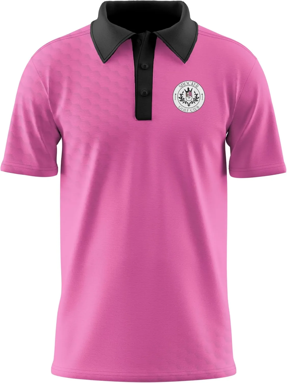 Crude Funny Golf Polo Shirts - Men UPF Dry Fit Performance Moisture Wicking Hawaiian Quick Dry Stretch Disc Small - 4XL 5XL