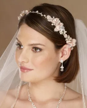 Fabric Floral Flexible Headband