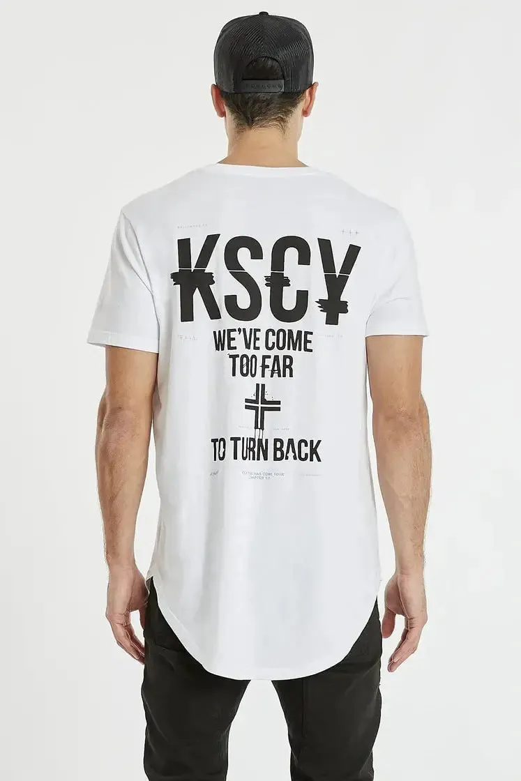 Kscy rambla dual curved tee - white