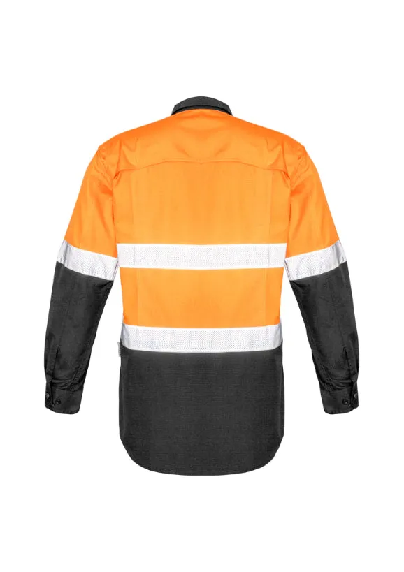 Mens Rugged Cooling Taped Hi Vis Spliced Shirt (BZ-ZW129)