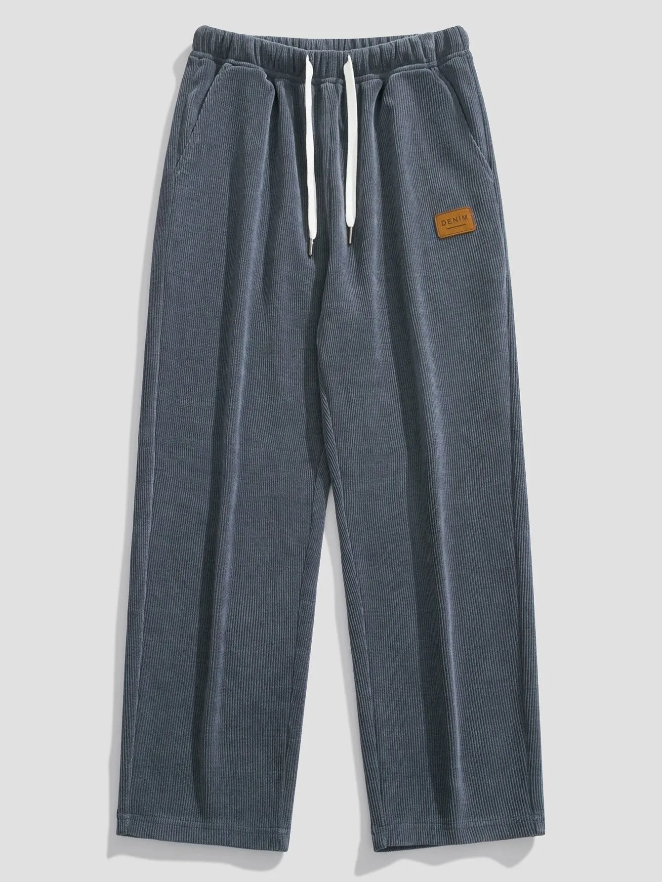 Pantalón recto de pana