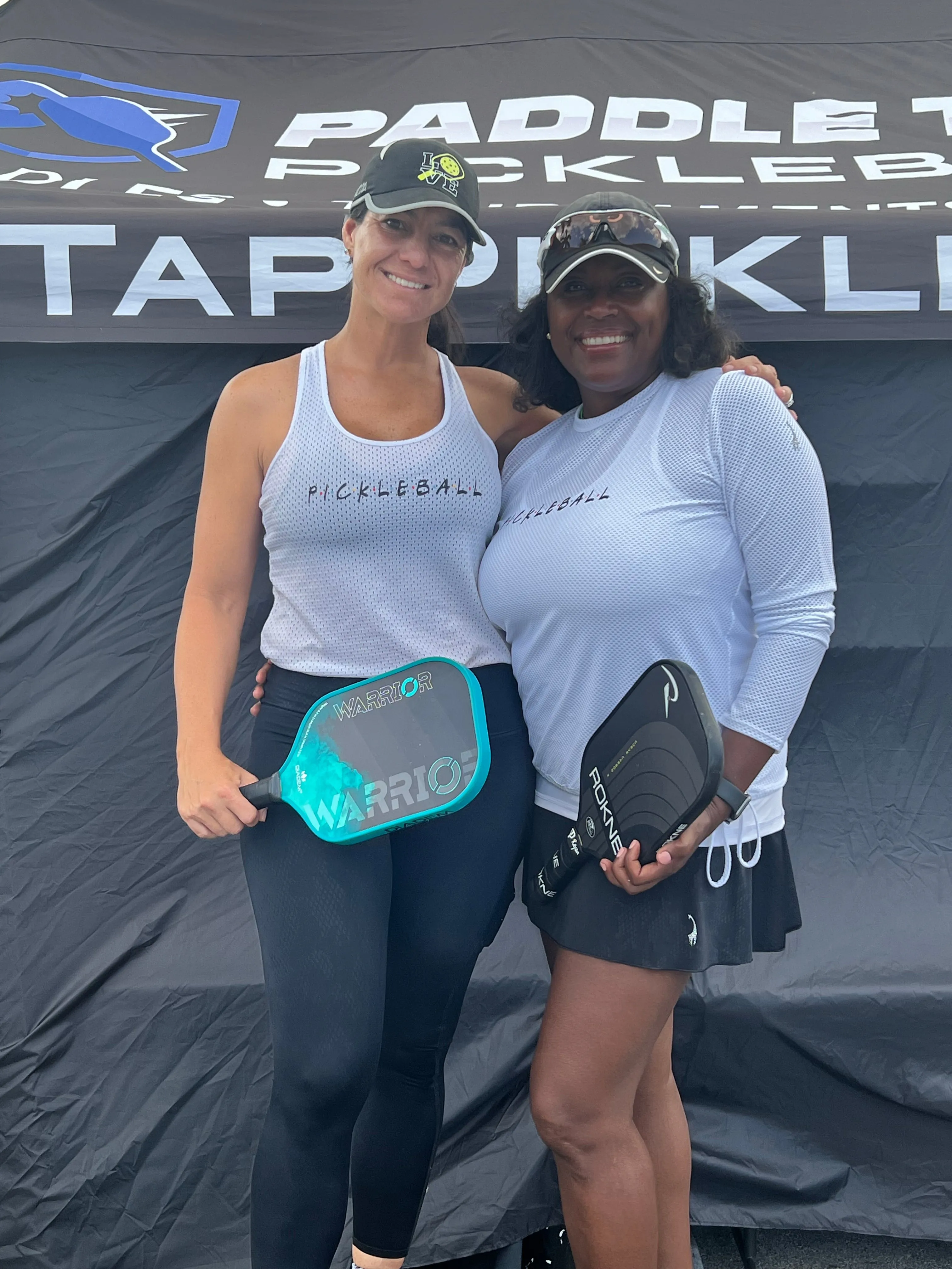 Pickleball "Friends" Mesh Tank
