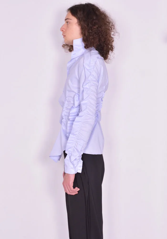 PROTOTYPES PT2LL01SH01-US OUTLINE SHIRT LIGHT BLUE
