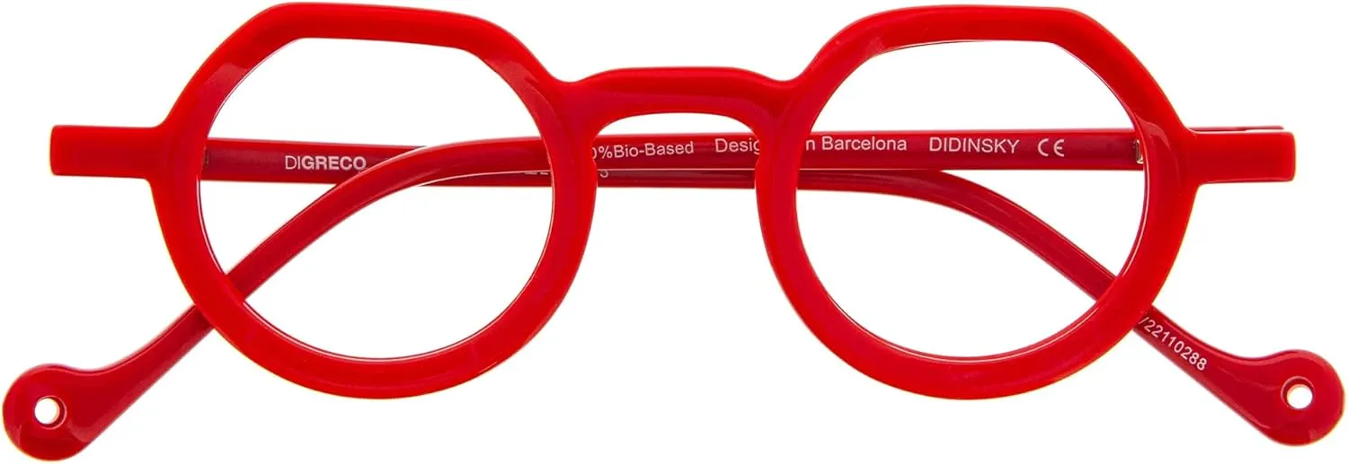 Reading Glasses Blue Light Blocking Unisex Readers. Acetate Frames, Flexible Temples and Anti-Reflective Lenses - Cherry  3.0 - DIGRECCO