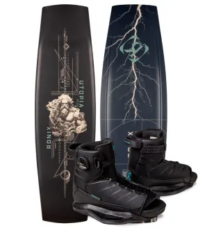 Ronix Utopia Wakeboard Package with Anthem Boots (2025)