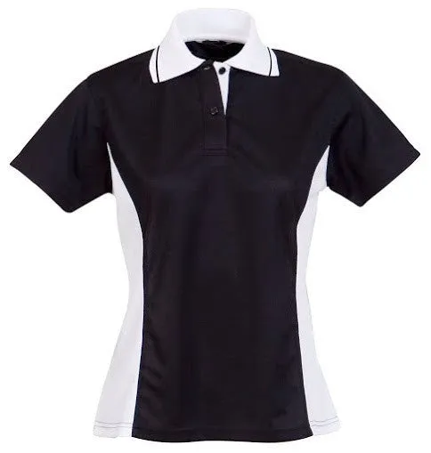 Stencil Active Cool Dry Ladies S/S Polos (1032)