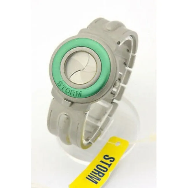 Storm Chromacam Green Chrome Stainless Steel Style Face Watch