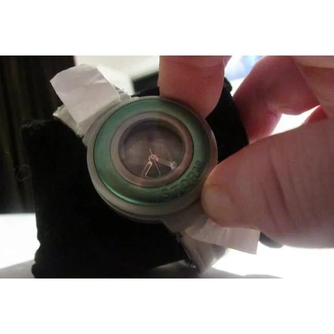 Storm Chromacam Green Chrome Stainless Steel Style Face Watch