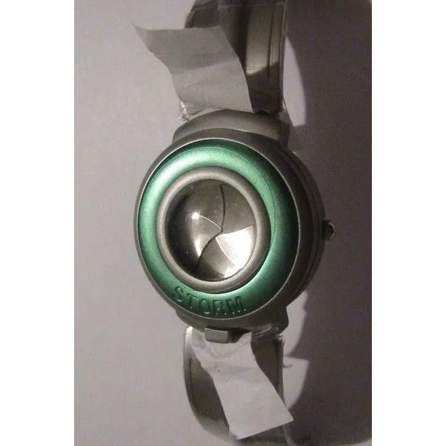 Storm Chromacam Green Chrome Stainless Steel Style Face Watch