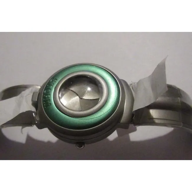 Storm Chromacam Green Chrome Stainless Steel Style Face Watch
