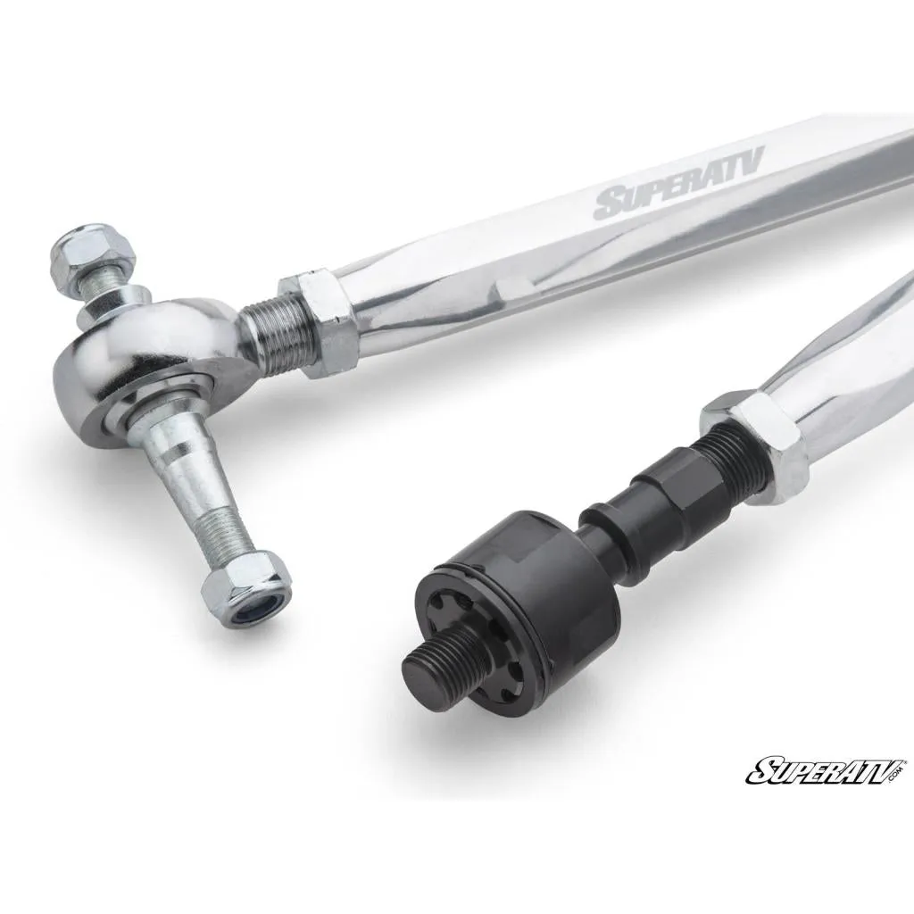SuperATV Polaris RZR XP Turbo Billet Aluminum Hex Tie Rod Kit